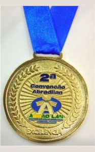 Medalhas - Modeladas - Fundida Zamac