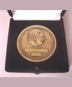 Medalhão - Bronze em Estojo