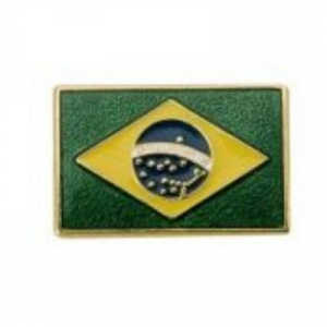 Crachás e Pins - Pin Bandeira Brasil